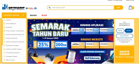 Sambut 2025 dengan Promo ‘Semarak Tahun Baru Seru’ dari DatascripMall ID