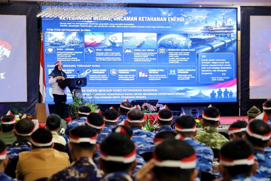 Di Hadapan Perwira TNI, Bupati Afni: Menjaga Siak, Menjaga Ketahanan Energi Nasional