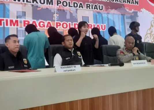 Teror Geng Motor Gegerkan Pekanbaru, Delapan Remaja Ditangkap, Tiga Masih SMP
