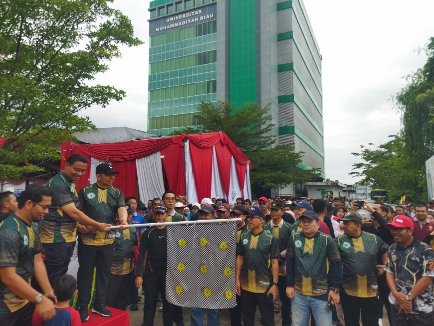 Ribuan Peserta Meriahkan Milad ke-113 Muhammadiyah di UMRI