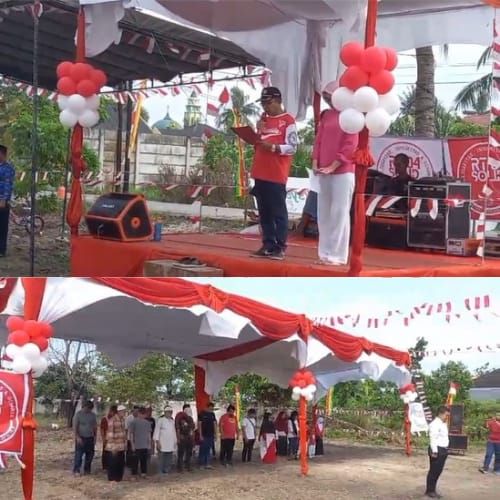 Warga Pematang Kapau Peringati Detik-detik Proklamasi Kemerdekaan RI ke-79
