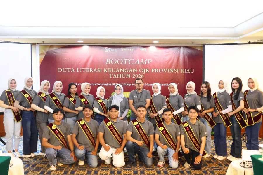Gelar Boothcamp, OJK Riau Cetak Duta Literasi Keuangan 2026