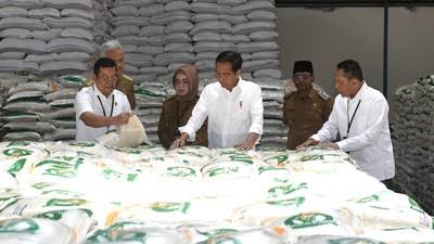 Resmi! Jokowi Setop Penyaluran Bansos Beras