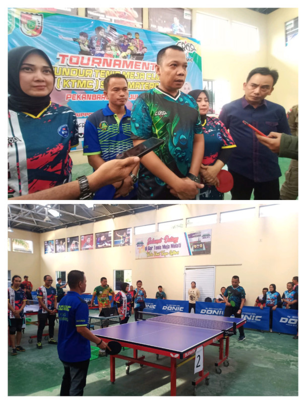 Turnamen Kundur Tenis Meja Club Diikuti Pemain Jakarta Hingga Malaysia