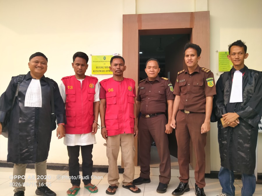 Saksi Hadir Daring dari Mobil dan Kolam Renang, Sidang Heroin 22,6 Kg di PN Bengkalis Ditunda