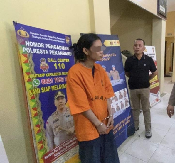 Kerap Bobol Kos-kosan, Wanita Hamil Ditangkap Polsek Sukajadi