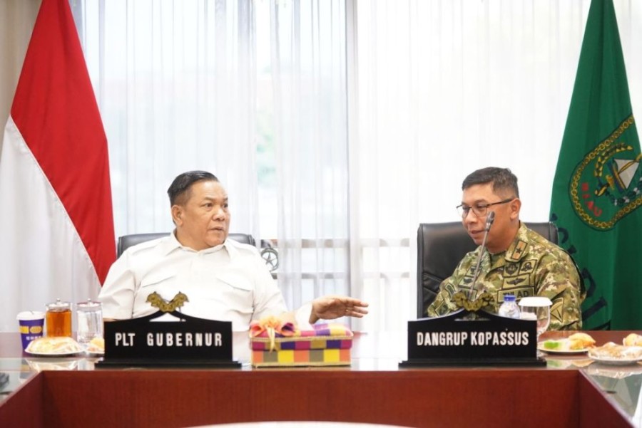 Pemprov Riau dan Kopassus Komit Perkuat Kerja Sama Keamanan Daerah