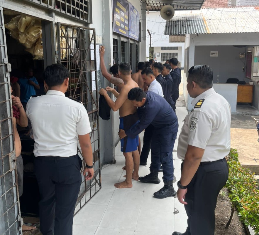 Razia Mendadak di Blok C 04, Lapas Bengkalis Amankan Barang Terlarang