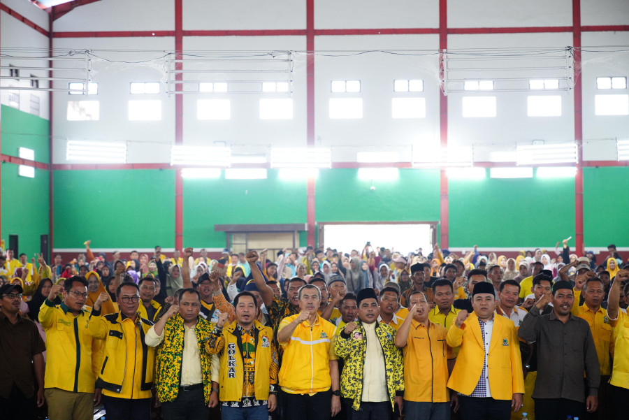 Kader dan Relawan Golkar Bertekad Menangkan Pilgubri dan Pilkada Pelalawan