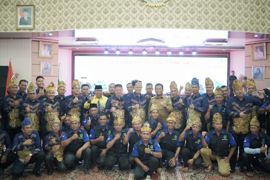 Hadiri Pelantikan Pengurus, Bupati Afrizal Sebut KBB Berperan Majukan Rohil