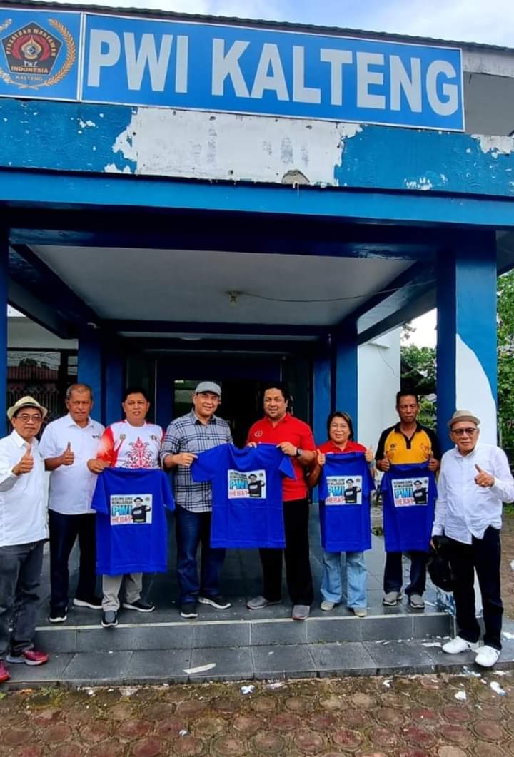 Berkunjung ke Palangka Raya, Caketum PWI Pusat Zulmansyah: Bersama Kita Wujudkan PWI HEBAT
