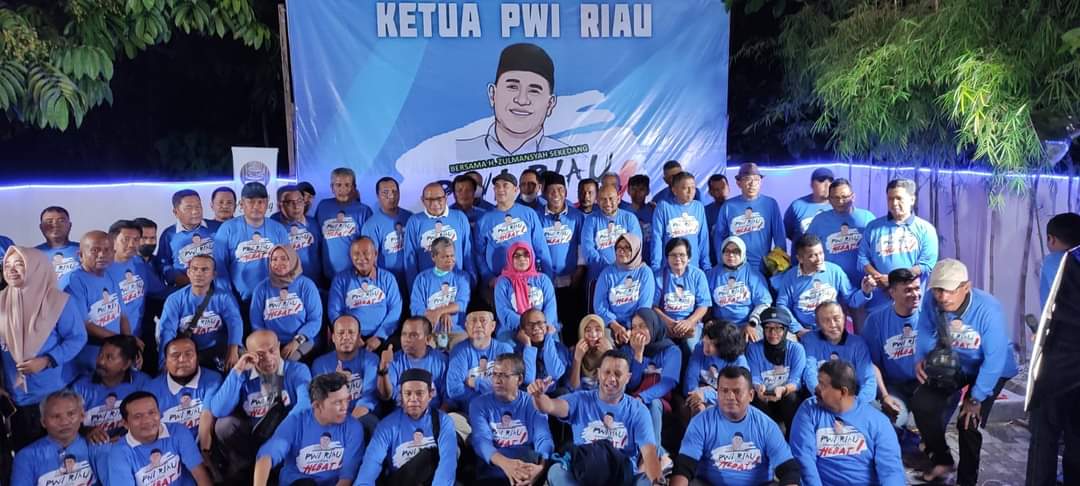 Ratusan Wartawan Hadiri Deklarasi Zulmansyah Menuju Ketua PWI Riau 2 Periode