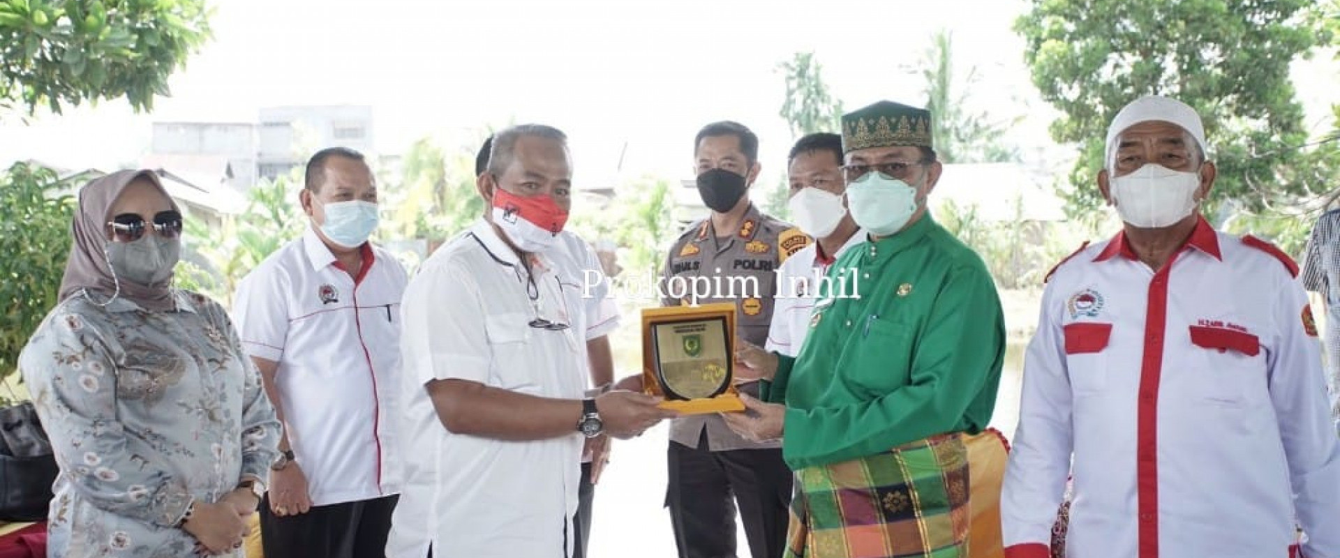 Kunjungan Kaban Kesbangpol Riau Disambut Hangat Oleh Bupati Inhil 