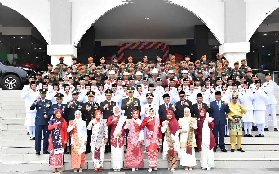 Pimpinan DPRD dan Pemko Pekanbaru Rayakan HUT RI ke-79