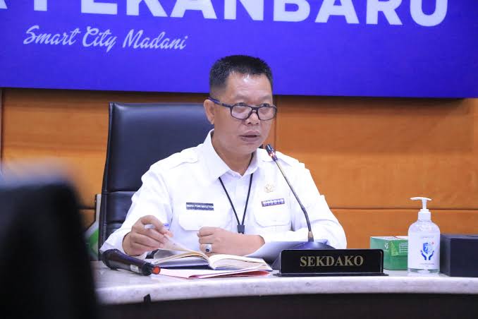 Kualitas Udara Pekanbaru Tidak Sehat, Sekdako Imbau Warga Gunakan Masker