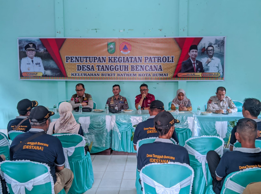 BPBD Riau Gelar Pelatihan Patroli Karhutla di Dumai