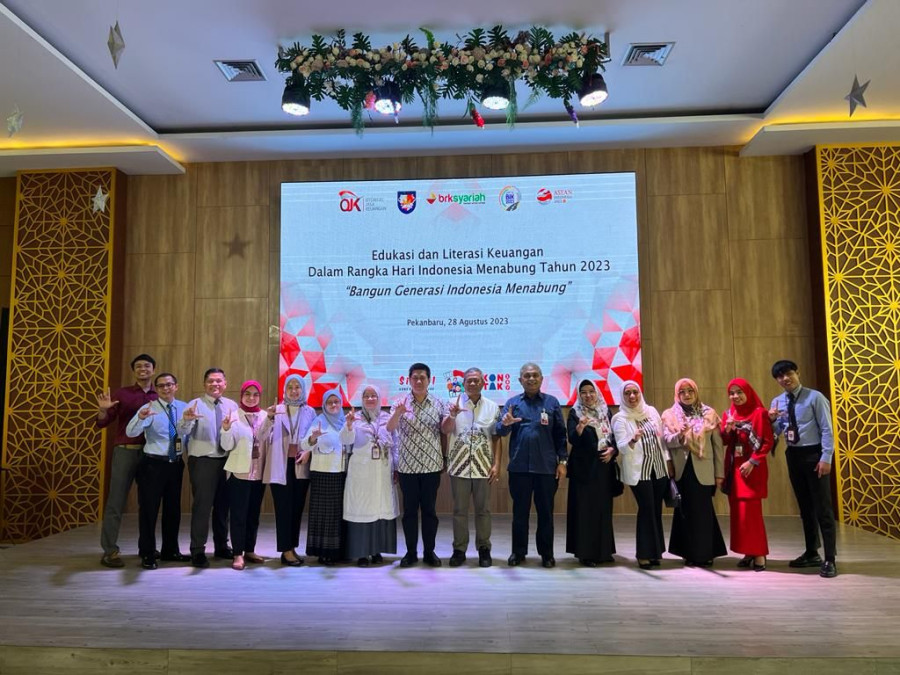 OJK Riau dan BRKS Sosialisasikan Program Satu Rekening Satu Pelajar