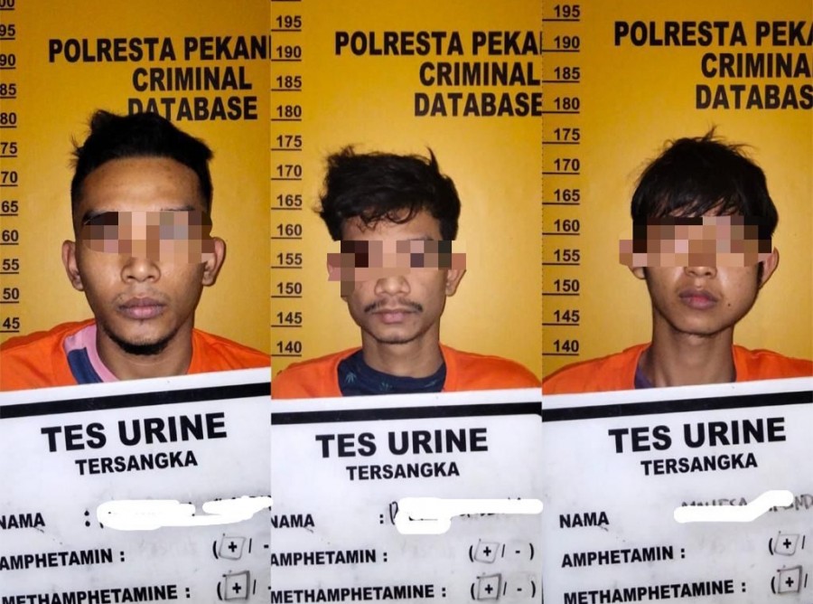 3 Jambret 9 TKP Digulung Polresta Pekanbaru