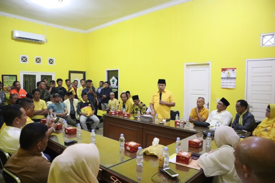 Di Detik-detik Akhir Yulisman Mendaftar Bawa 18 Dukungan, Akankah Musda Golkar Diwarnai Aklamasi?