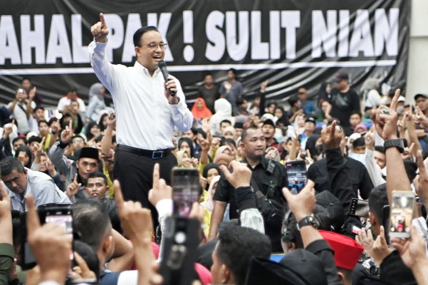 Kampanye di Sumsel, Anies Janji Kembalikan Martabat Bangsa