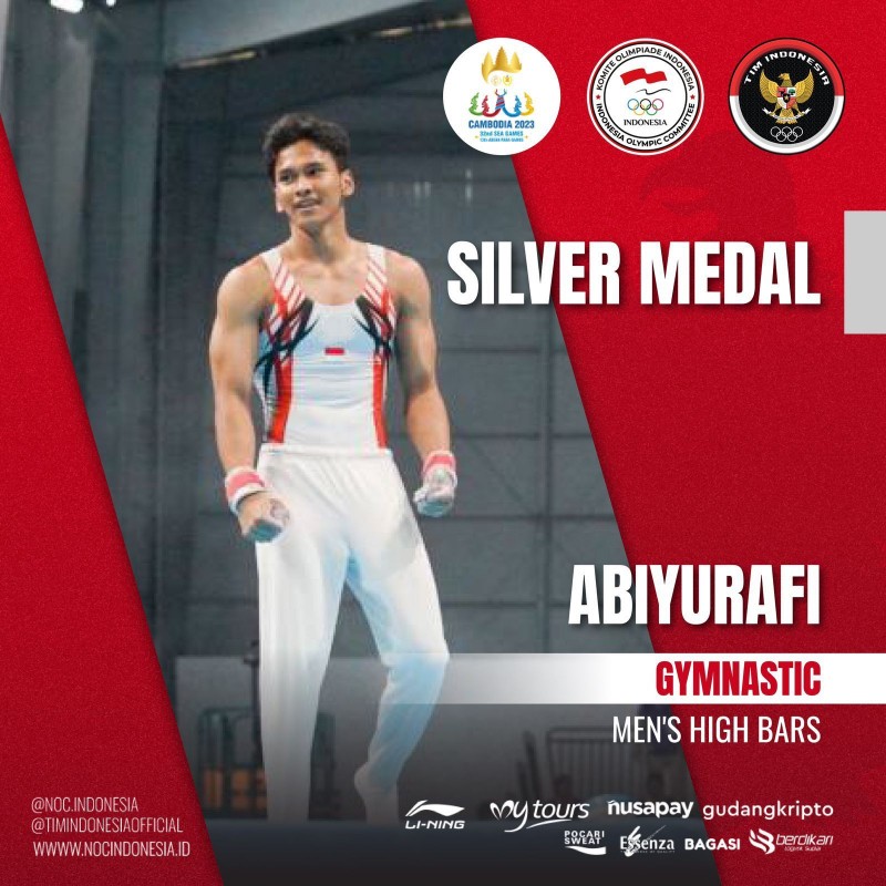 Atlet Riau Abiyu Rafi Raih Medali Perak di Sea Games 32 Kamboja