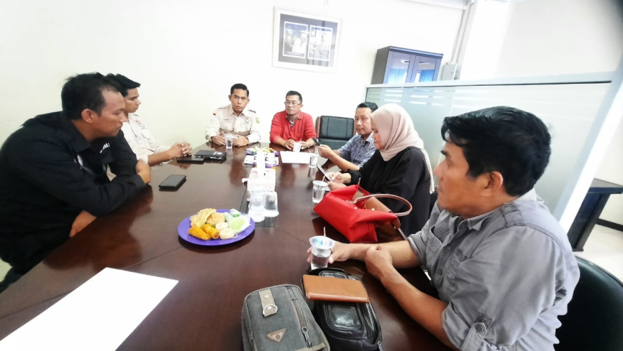 Kunjungan Kerja ke PWI, Komisioner KPID Dapat Banyak Masukan dari Pengurus