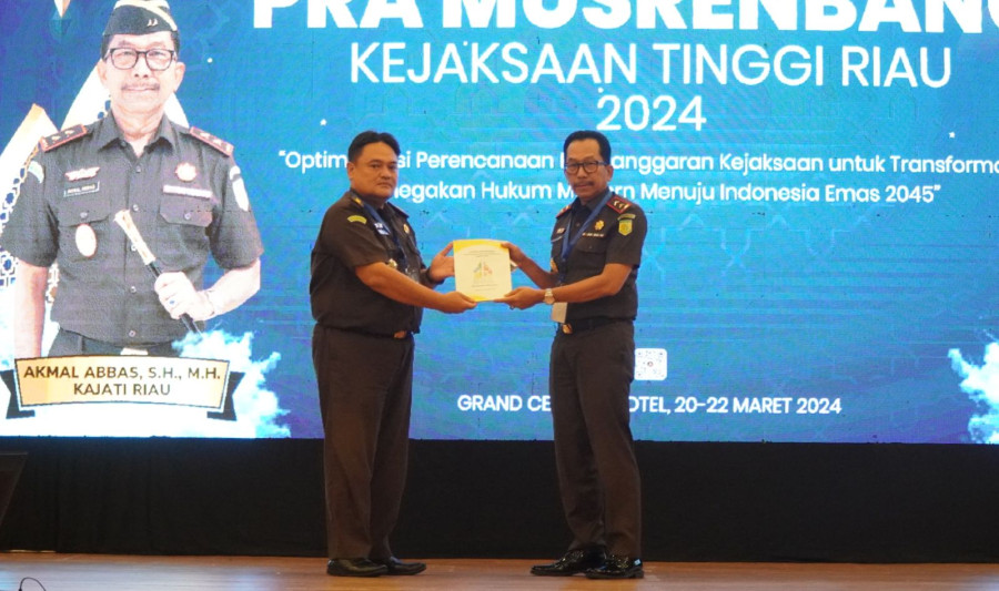 Kajati Tutup Pra Musrenbang Kejati Riau 2024