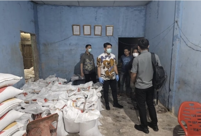 Polres Dumai Ungkap Kasus Pupuk Ilegal di Bukit Kapur, 10 Ton Disita