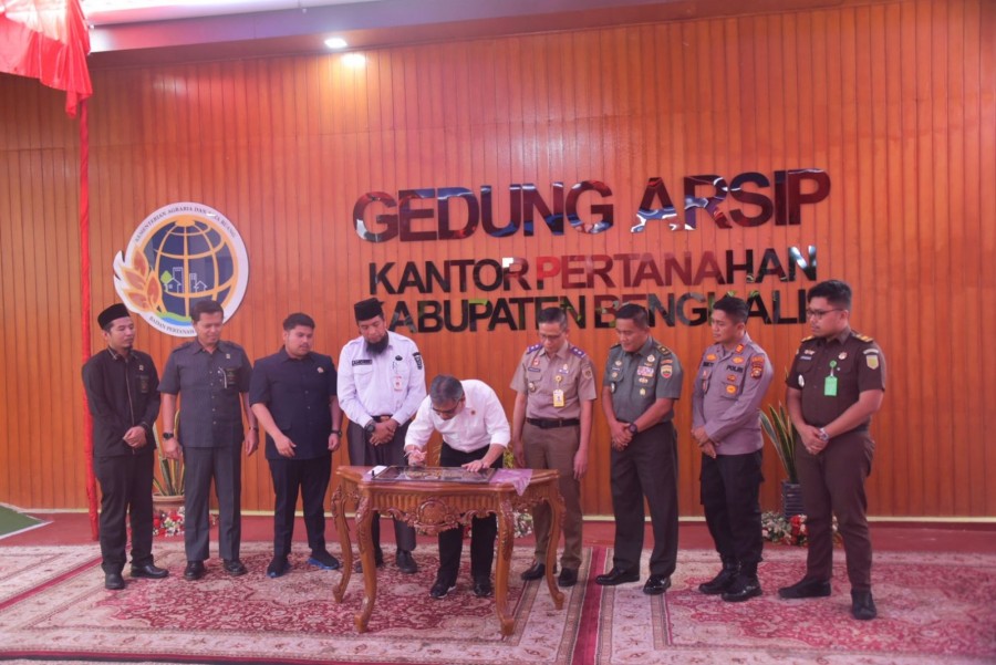 Pemkab Bengkalis Dukung Pembangunan Zona Integritas BPN