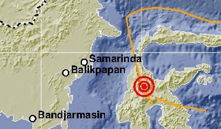 Gempa 5,8 Magnitudo Guncang Kabupaten Sigi, Tidak Berpotensi Tsunami