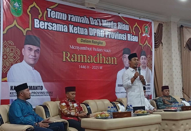 Pimpinan DPRD Riau Gelar Temu Dai Muda, Perkuat Syiar Islam Sambut Ramadhan 1446 H