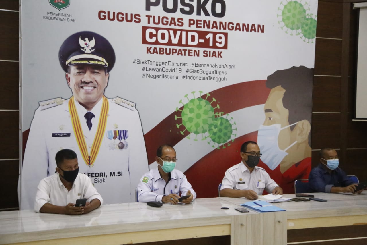 PDP di Siak Tersisa 1 Orang, Masyarakat Dihimbau Tetap Terapkan Protokol Covid-19