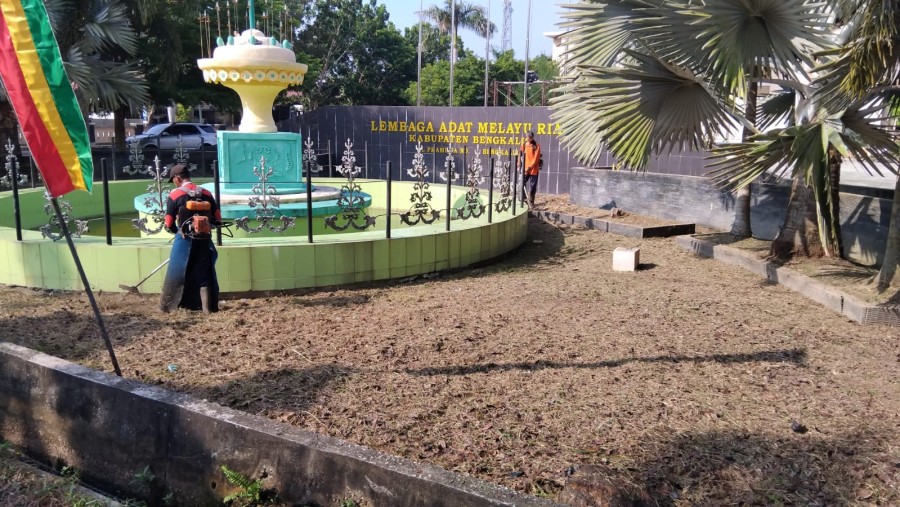 Semarak Hari Jadi Bengkalis, Bea Cukai dan LAMR Kompak Gotong Royong
