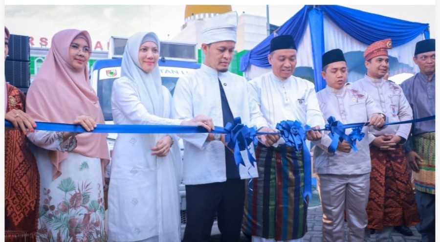 Keren, Walikota Resmikan Pengoperasian Oplet AMAN