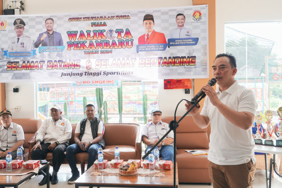 Kejuaraan Terbuka Catur Junior Seleksi Atlet Catur Pekanbaru Berprestasi