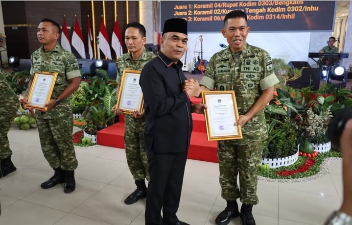 Ketua DPRD Riau Kaderismanto Hadiri HUT ke-1 Kodam XIX
