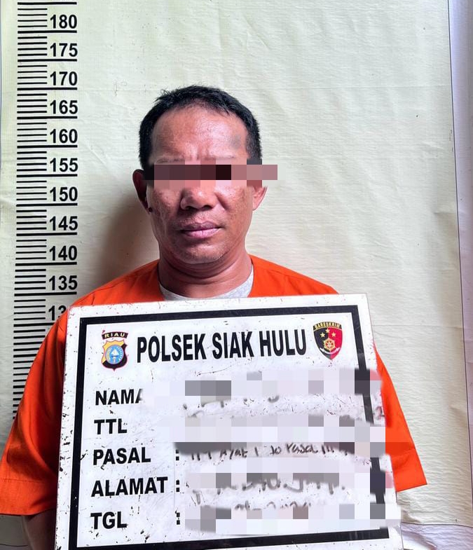 Ringkus Pengedar Narkoba di Siak Hulu, Polisi Sita 12 Paket Sabu Siap Edar