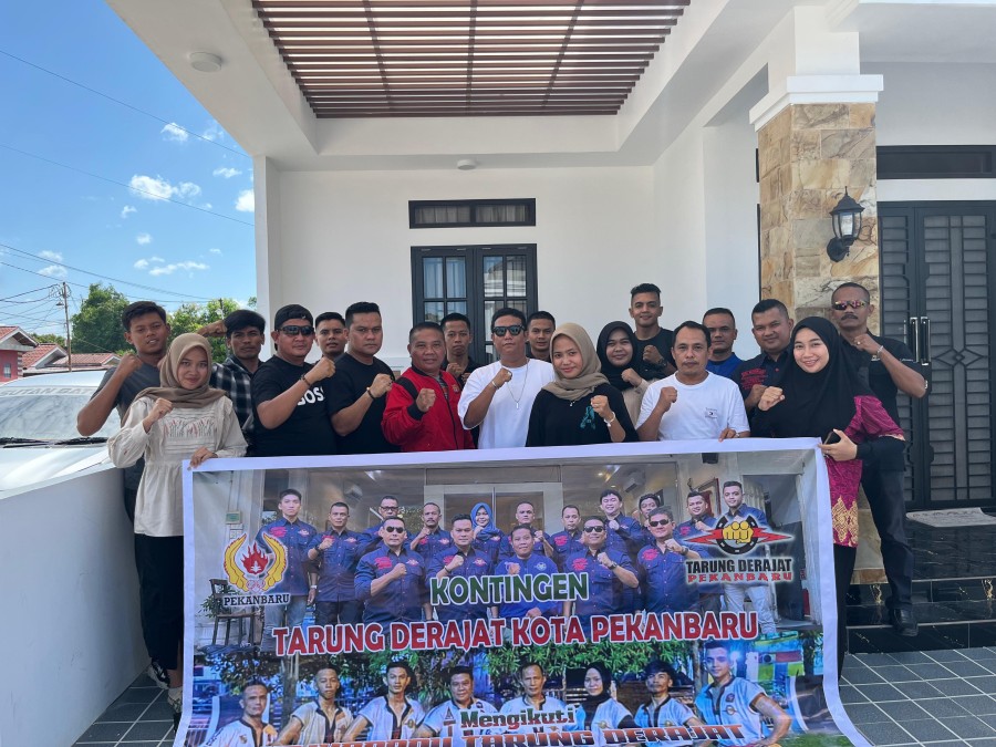 Bidik 5 Emas, Atlet Tarung Derajat Pekanbaru Siap Tempur di Kejurprov Riau 2025