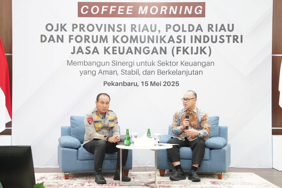 Jaga Stabilitas Sektor Jasa Keuangan, OJK Gandeng Polda Riau