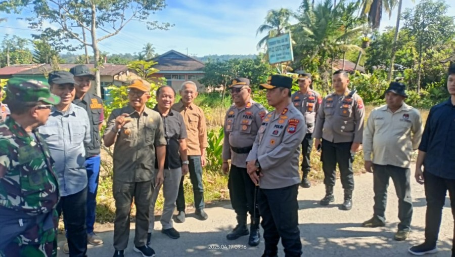 Kapolda Sumbar Tinjau Langsung PSU Pasaman, Pastikan Pemilu Berjalan Kondusif