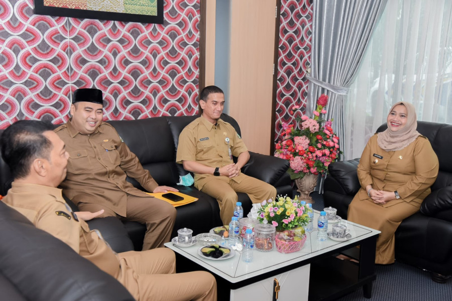 Bupati Bengkalis Kasmarni Terima Kunjungan Kepala BPK RI Perwakilan Riau