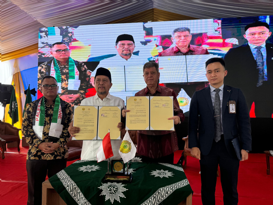 Duta Besar Palestina Teken MoU bersama UMRI