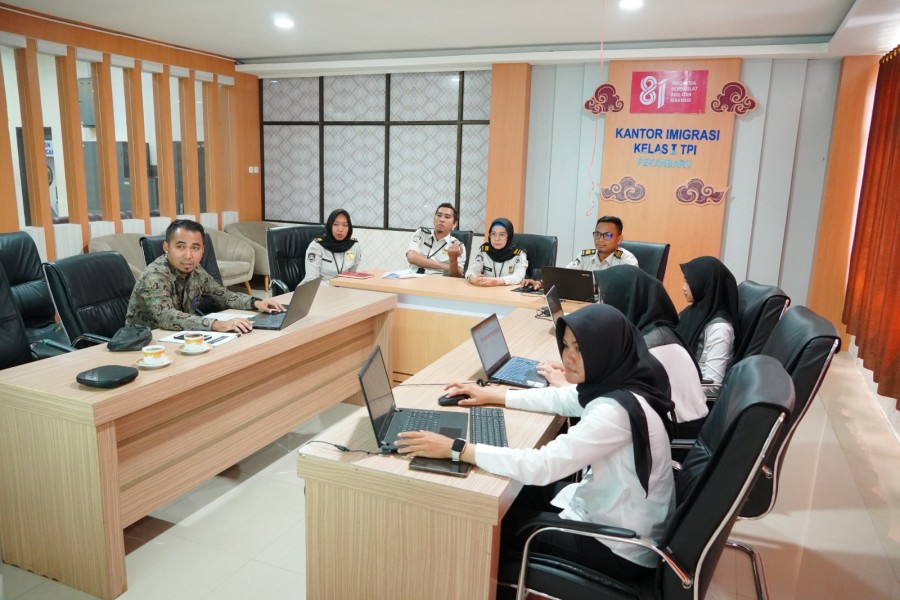 Ombudsman Evaluasi Pelayanan Publik Imigrasi Pekanbaru