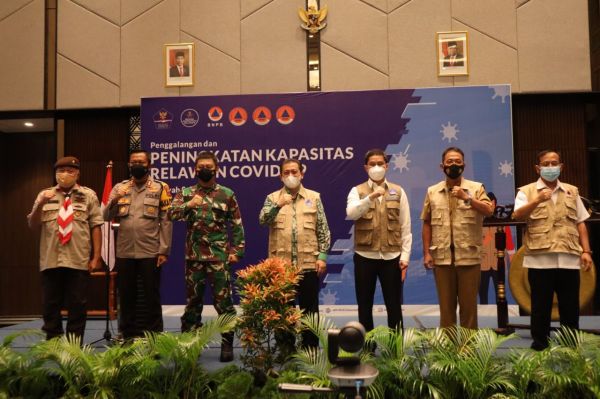 Satgas Covid-19 Gelar Pelatihan Tingkatkan Kapasitas 1.000 Relawan di Pekanbaru