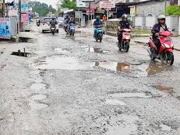 Pemko Pekanbaru Genjot Perbaikan Jalan Rusak Jelang Lebaran