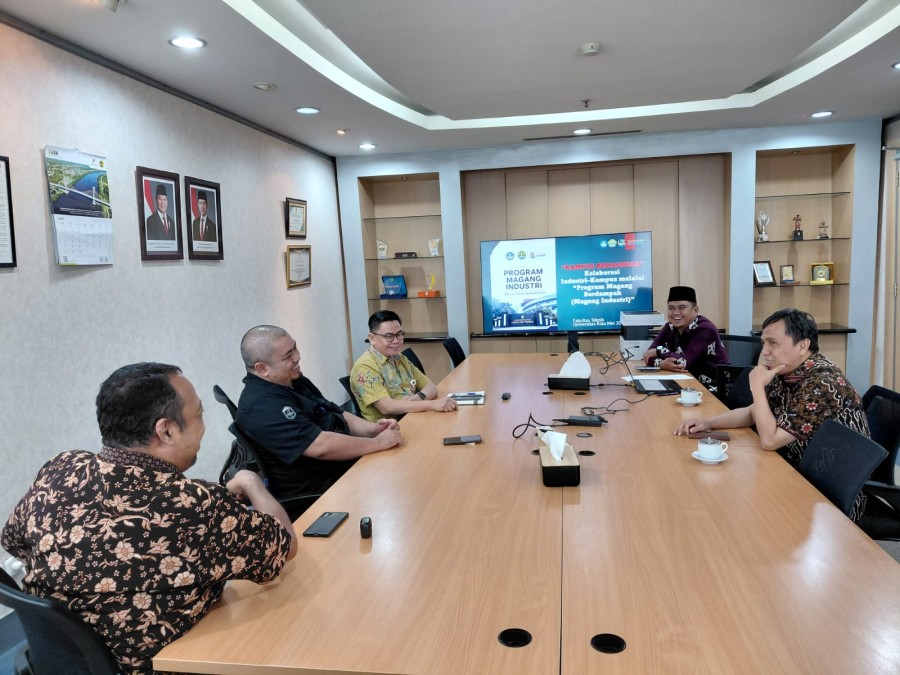 PT BSP dan Fakultas Teknik Unri Bahas Kerja Sama Program Magang Berdampak