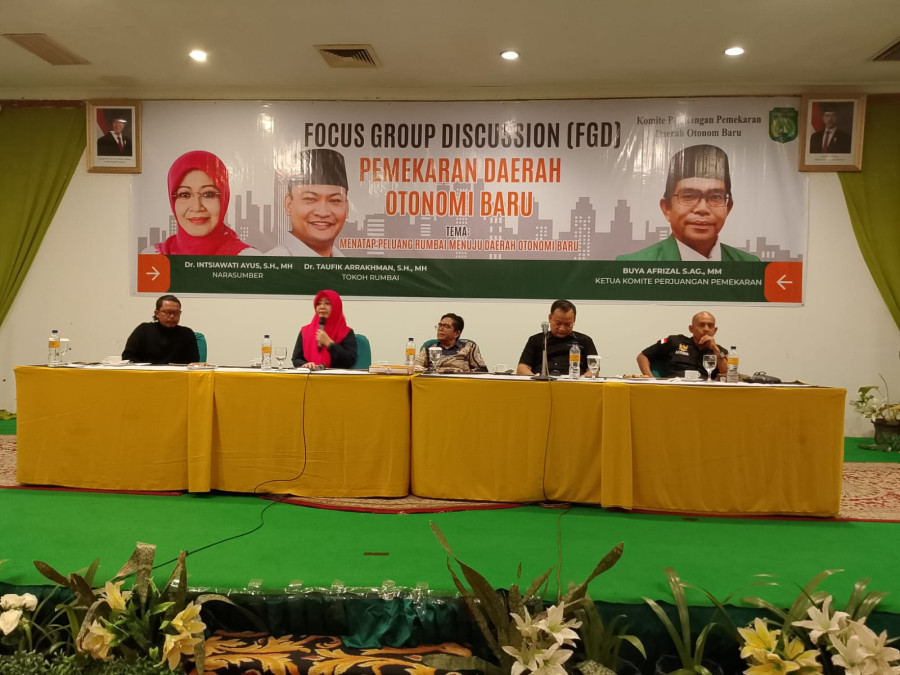 Intsiawati Ayus: Gesa Pembentukan Satu  Kecamatan Lagi di Rumbai