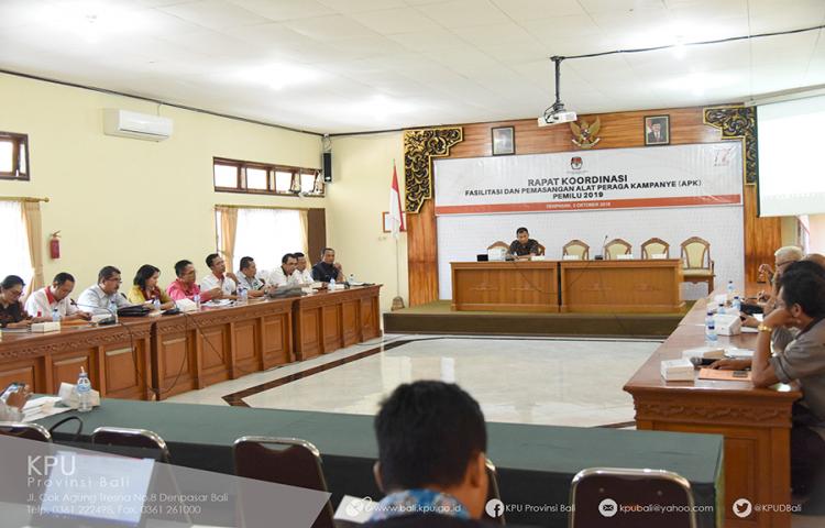 7 Parpol sudah Serahkan Desain Alat Peraga Kampanye 2019