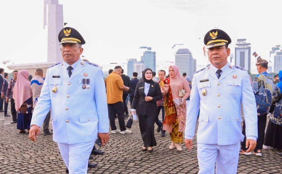 Bupati dan Wakil Bupati Rokan Hulu Resmi Dilantik di Istana Kepresidenan