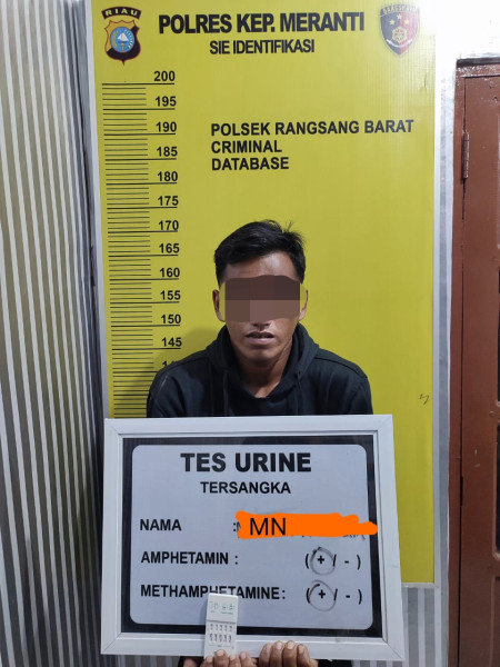 Polisi Tangkap Pria Pengedar Sabu di Rangsang Barat